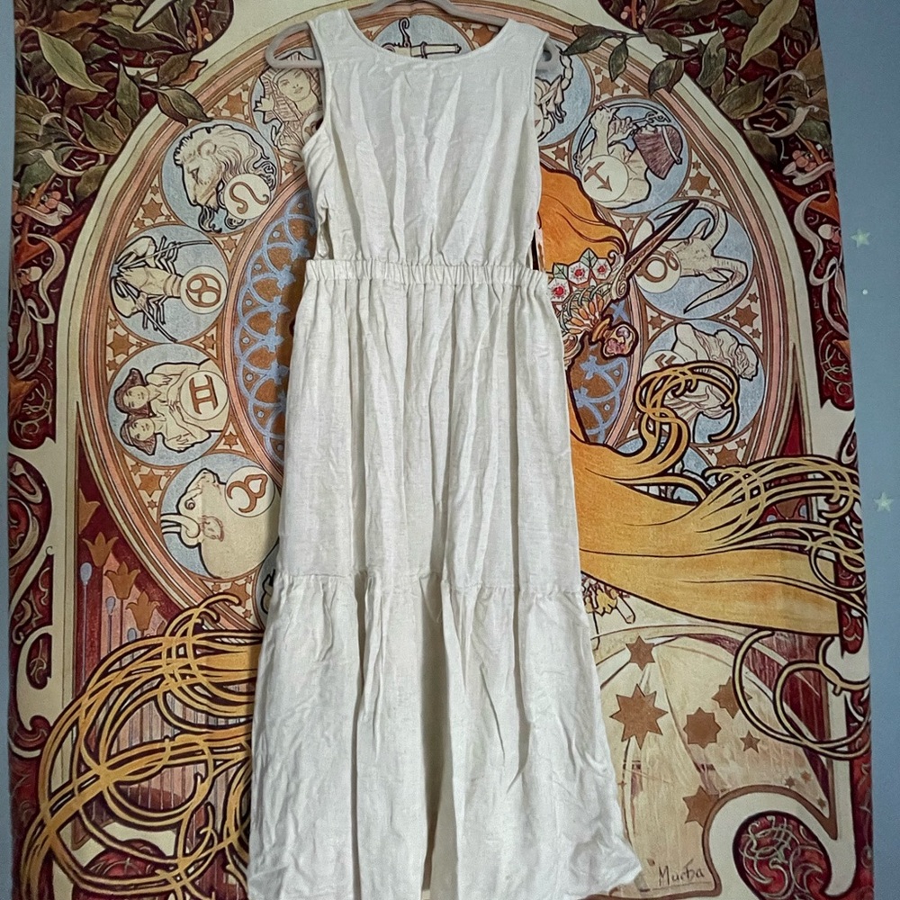 Cream dress